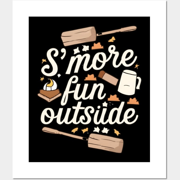 Smores Fun Outside Wall Art by NomiCrafts